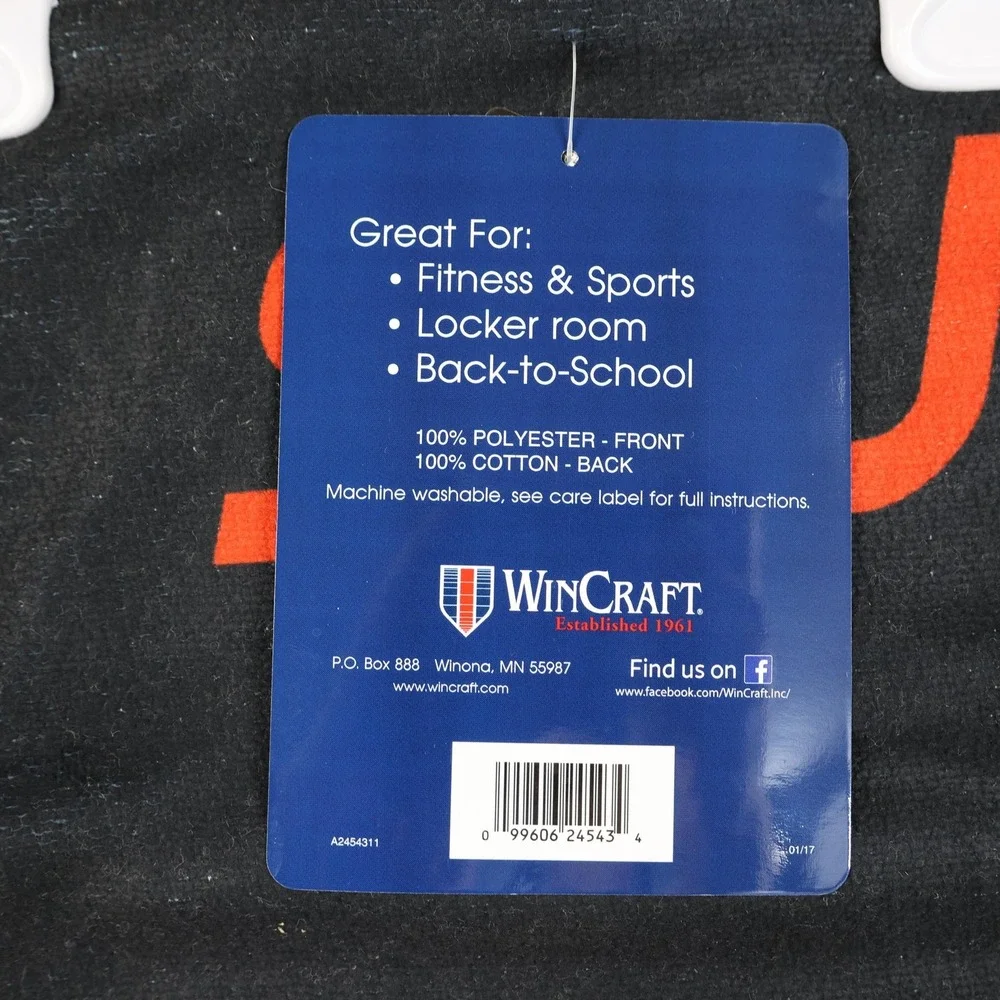 Atlanta Falcons Bench Towel 22x42 Super Bowl LI NFL Football WinCraft NFC Champs